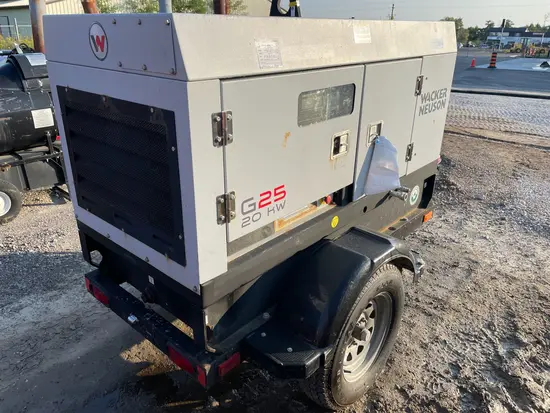 2020 Wacker Neuson G 25 Diesel Generator