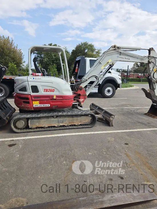 2021 Takeuchi TB260 Mini Excavator