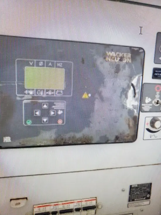 2016 Wacker Neuson G 120 Diesel Generator