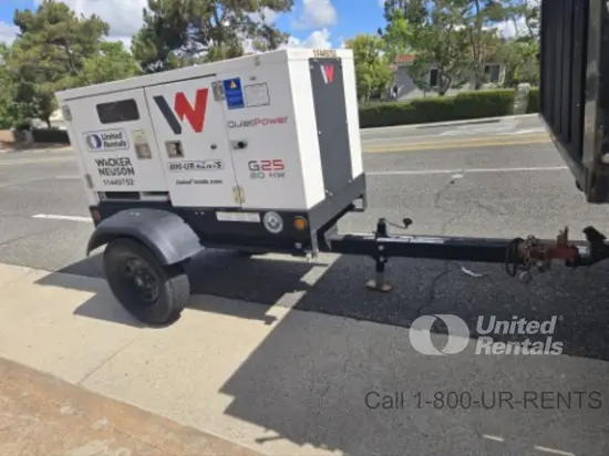 2022 Wacker Neuson G25 T4F Diesel Generator