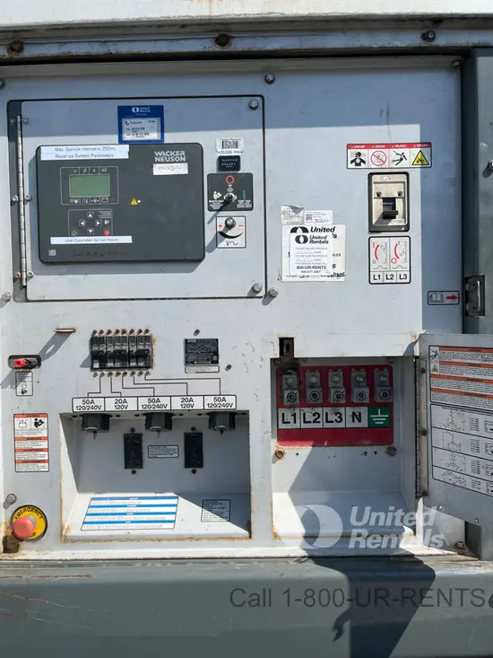2016 Wacker Neuson G 120 Diesel Generator