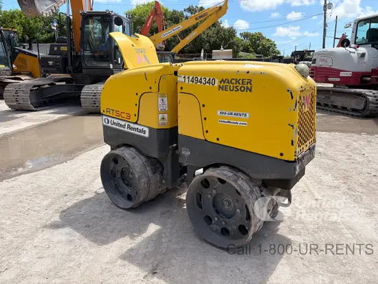 2022 Wacker Neuson RTLX-SC3 Double Drum Roller
