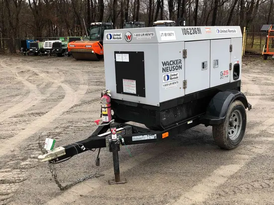 2017 Wacker Neuson G25 T4F Diesel Generator