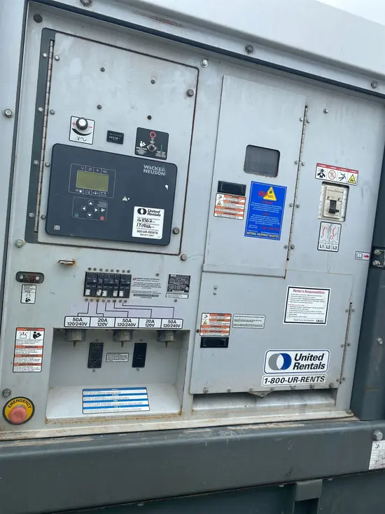 2013 Wacker Neuson G 150 Diesel Generator