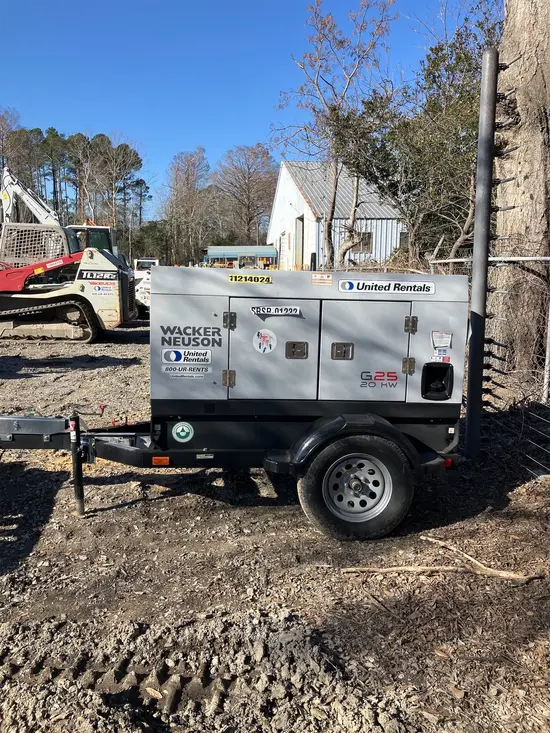 2021 Wacker Neuson G25 T4F Diesel Generator