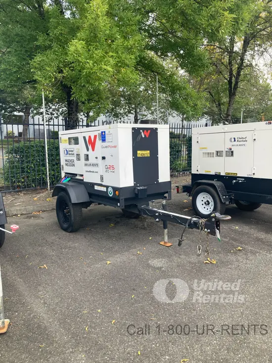 2022 Wacker Neuson G25 T4F Diesel Generator