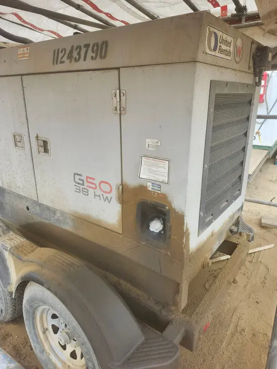 2021 Wacker Neuson G50 T4F Diesel Generator