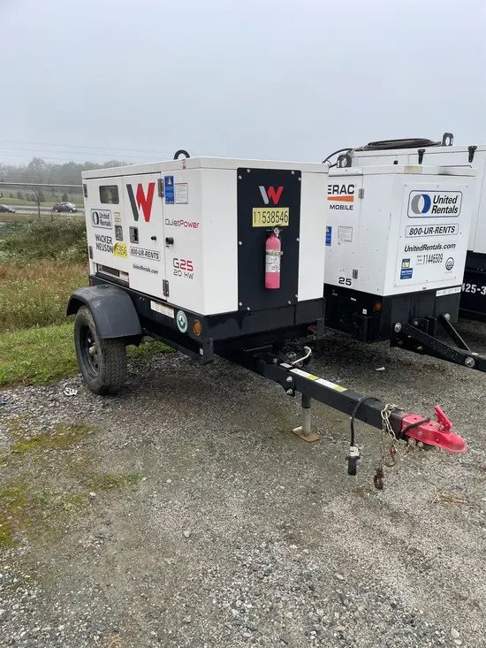 2022 Wacker Neuson G25 T4F Diesel Generator