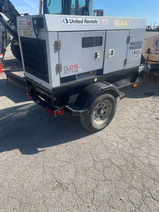 2020 Wacker Neuson G25 T4F Diesel Generator