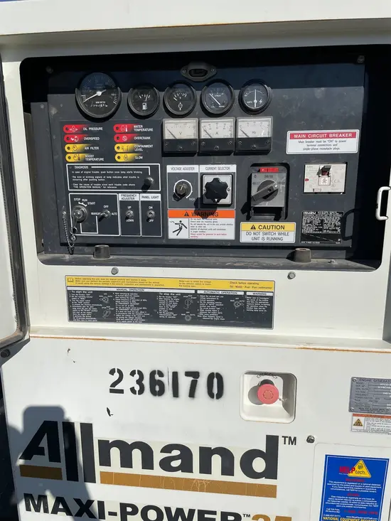 2019 Allmand MP25 Diesel Generator