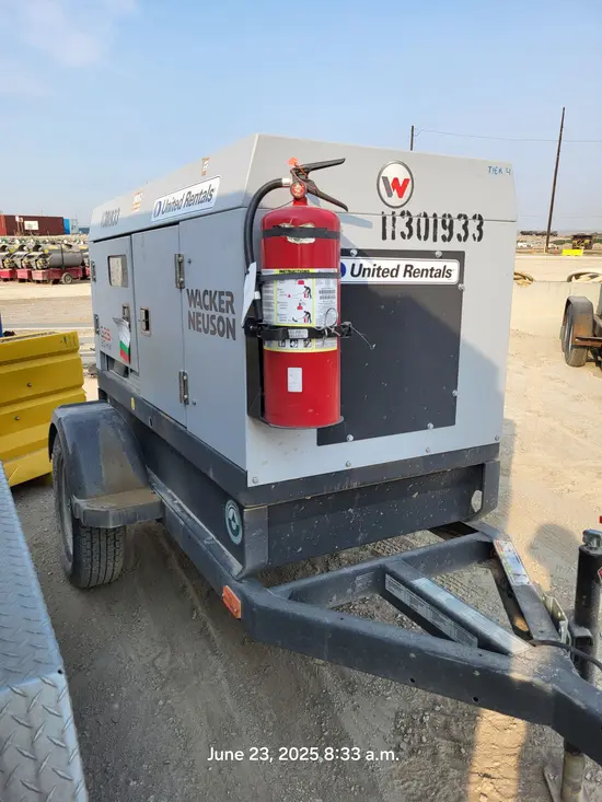 2021 Wacker Neuson G 25 Diesel Generator