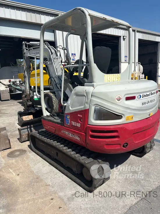 2021 Takeuchi TB240 Mini Excavator
