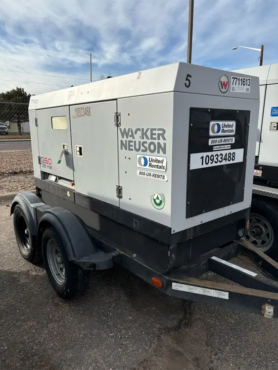2019 Wacker Neuson G50 T4F Diesel Generator