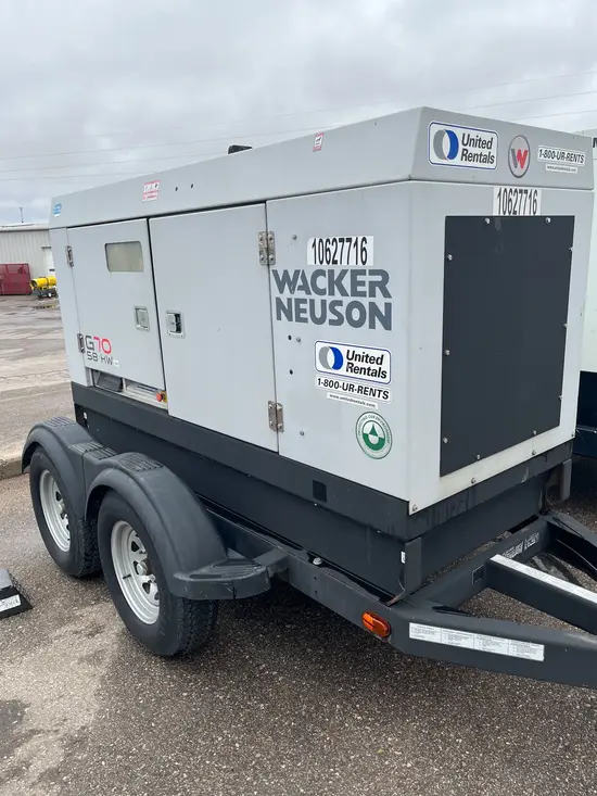 2017 Wacker Neuson G70 T4I Diesel Generator
