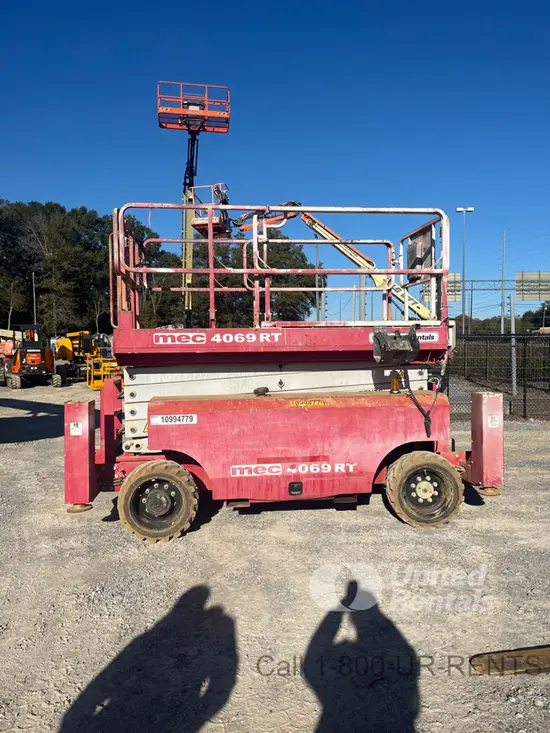 2019 MEC 4069RT Rough Terrain Scissor Lift
