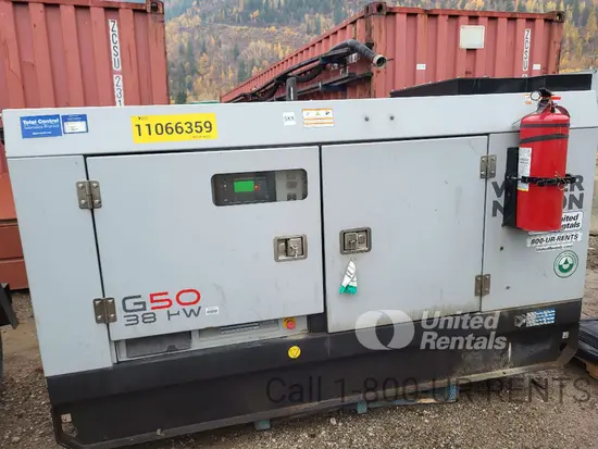 2020 Wacker Neuson G50 T4F Diesel Generator
