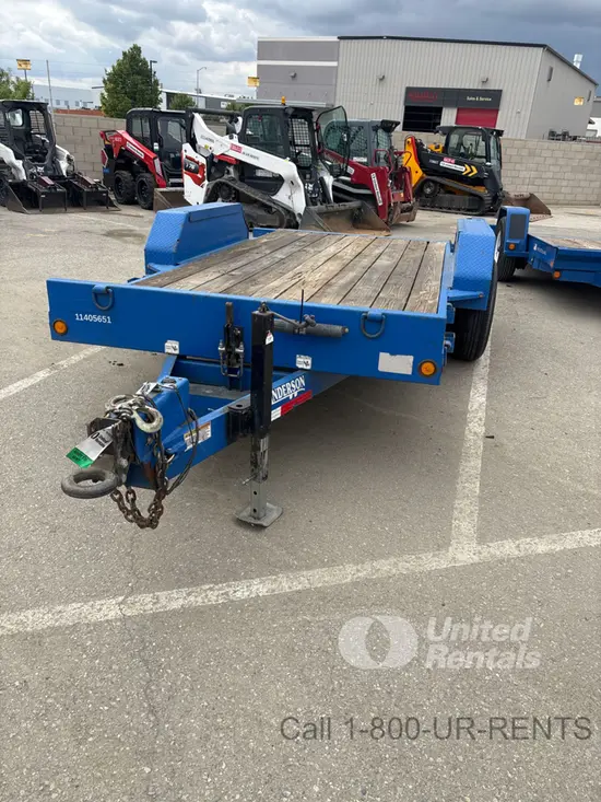 2022 Anderson Trailers TI7166TC Trailer