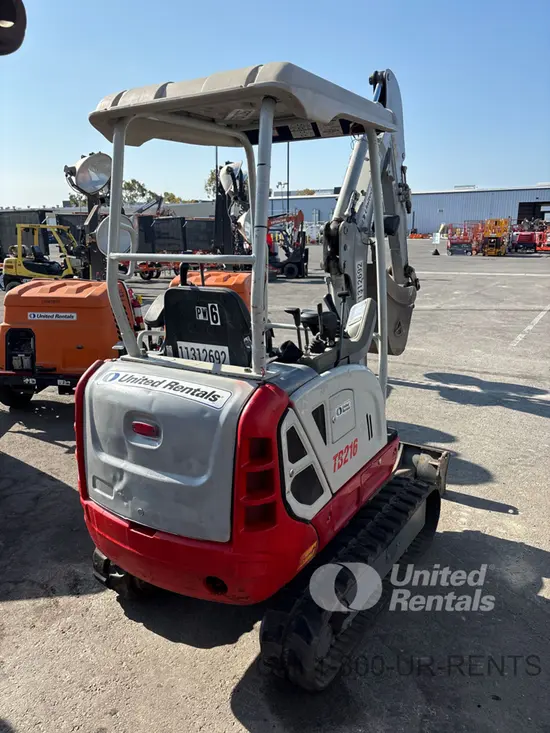 2021 Takeuchi TB216 Mini Excavator
