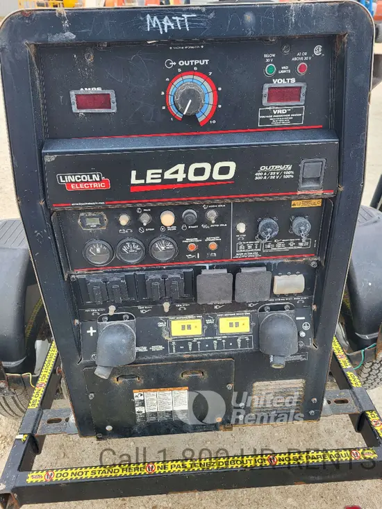 2022 Lincoln Electric LE400 Welder