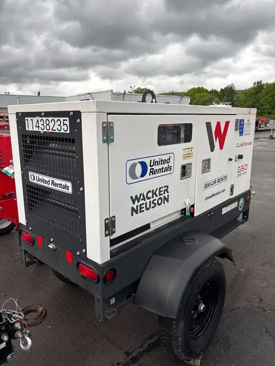 2022 Wacker Neuson G50 T4F Diesel Generator