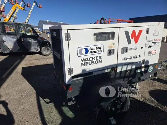 2022 Wacker Neuson G50 T4F Diesel Generator