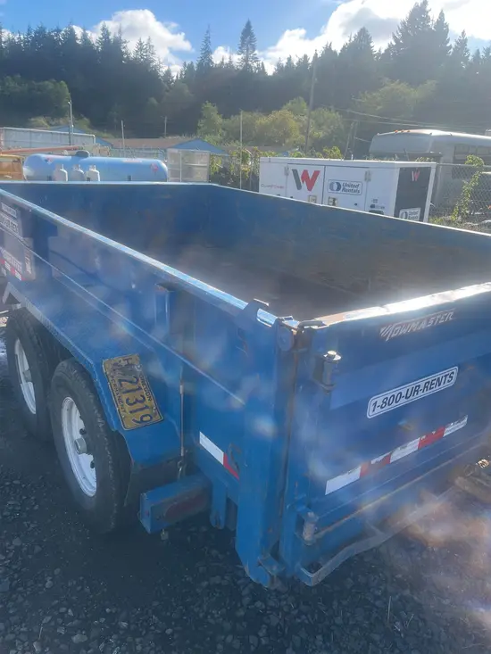 2018 Towmaster T-12HD 12FT GAS Dump Trailer