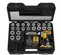 Silver and yellow and black DEWALT Wire Stripper