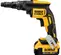Yellow and black DEWALT Screw Gun, 2-3 in., Auto-feed