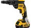 Yellow and black DEWALT Screw Gun, 2-3 in., Auto-feed