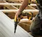 Yellow and black DEWALT Screw Gun, 2-3 in., Auto-feed