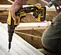 Yellow and black DEWALT Screw Gun, 2-3 in., Auto-feed