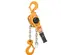 Yellow and black and silver KITO Come-Along Tool, 1,500 lbs.