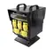 Blue and yellow LEX 200 Amp Quad Box Cable Feeder Panel