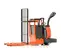 Orange and black TOYOTA Pallet Jack, 6,000 lbs., Electric Powered