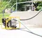 Yellow and silver and black WACKER Trash Pump, 2 in.