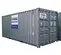 20 ft. by 8 ft. by 8.5 ft. Storage Container, Solar Lights