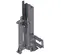 Gray PALADIN Post Driver Attachment for Skid Steer