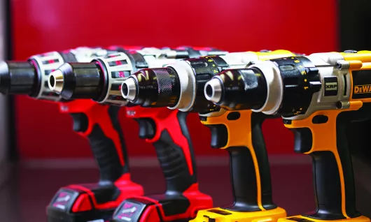 tools lined up 