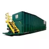 Green Safety Vapor Tank product image with white background