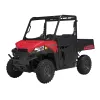 Red and black Polaris Ranger 2-seat UTV