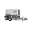 Grey WACKER 106 kW Towable Generator, Diesel