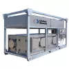 Silver electric Commercial Air Conditioner with Heat