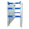 Silver and blue GME Aluminum Trench Box