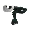 Green and silver GREENLEE Cable Crimper, Cordless