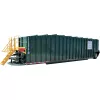 Green Wichita 21,000 Gal. Fixed Axle Manifold Tank, Lined