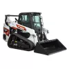 White and black Bobcat Compact Track Loader