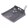 Gray PALADIN Brush Hog Mower Attachment for Skid Steer