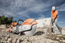 stihl concrete saw