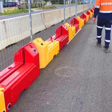 Fortawall panel used as sturdy temporary fencing at a construction site to enhance safety and control site access.