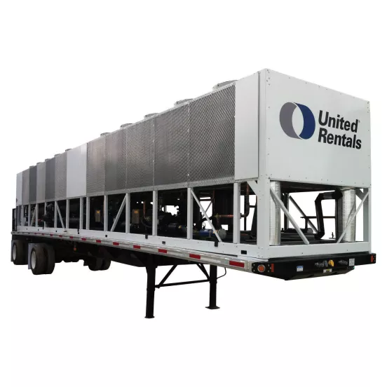 Air-cooled Chiller System, 500-ton, 460V, Electric Powered